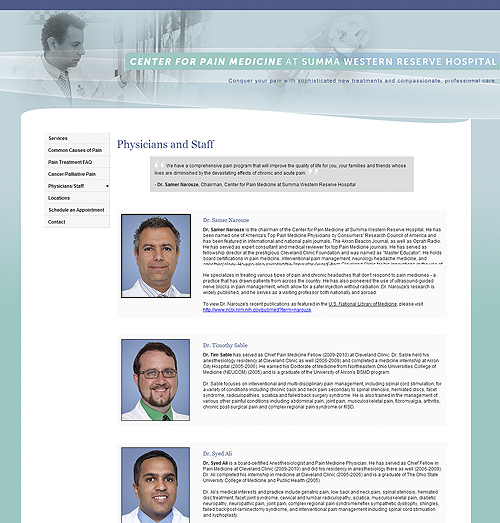 Summa Western Reserve Hospital Network
