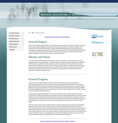 Summa Western Reserve Hospital Network