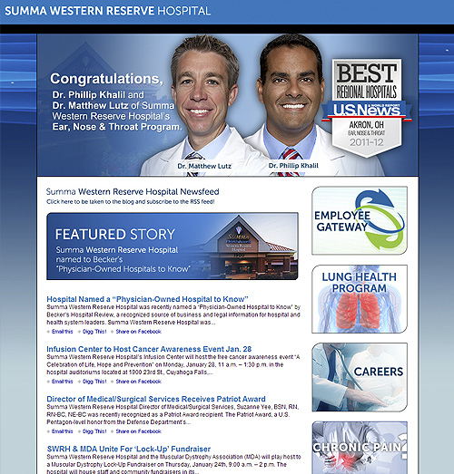 Summa Western Reserve Hospital Network