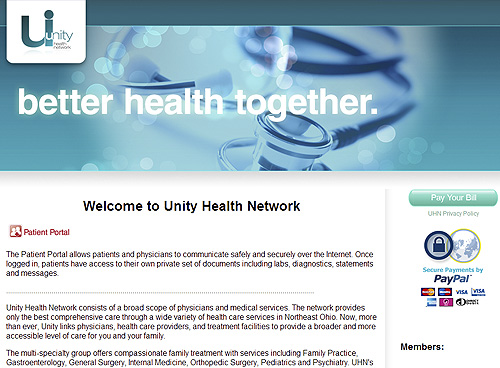 Unity Health Network ELASTIC DESIGN